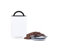 Planetary Design Airscape - Contenitore per caffè in acciaio inox - Contenitore per alimenti - Coperchio ermetico brevettato - Conservazione della freschezza degli alimenti grazie all'aria in eccesso