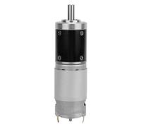 Planetary Geared Motor 24V DC | 330RPM High Rotational Force 0.7kg.cm | Metal Gearbox Electric Motor for Robotics/Automation/DIY | Ball Bearing, Forward & Reverse Rotation