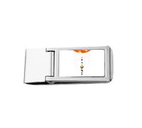 Planetary System Sun Combinazione Slim Money Clip Acciaio Titolare Tasca Portafoglio