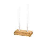 Planetary Therapy Tuning Fork Holder (contiene 2 pezzi) - MADE IN EUROPA - per meditazione, guarigione del suono e yoga, legno di faggio