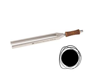 Planetary Therapy Tuning Fork (risonanza Schumann) con tono e frequenza esatti - MADE IN GERMANY - Per meditazione, guarigione del suono e yoga, 2 ANNI DI GARANZIA