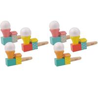 PLANÈTE BOIS 030150 MGM Levitation Ball Pipe Games, Multicolored (Confezione da 2)