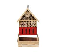 PLANETE PLANTE - Hotel per insetti con fioriera e semi da piantare - Kit di scoperta e natura - 170031 - Legno - Giardino - Natura - Pianta - Fiori - Gioco per bambini - A partire dai 4 anni