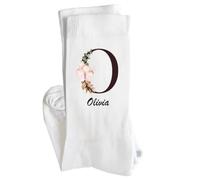 Planetee Calzini Divertenti con Scritta Olivia | Uomo Donna, Cotone, Punta Rinforzata, Tallone senza Cuciture 36-40 a 41-45 | Sport Ufficio Tutti i Giorni | Regalo Compleanno Natale