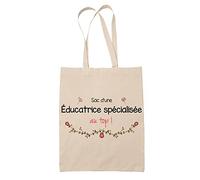 Planetee Tote Bag Educatrice specializzata in Top | Idea Regalo Collegio Lavoro Ritiro Borsa Riutilizzabile