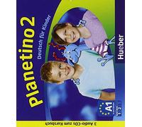 Planetino 2: Deutsch für Kinder. Deutsch als Fremdsprache [Lingua tedesca]: CDs 2 (3): Vol. 2