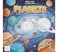 Planets: A Cosmic Coloring Journey: Milky Way Coloring Book