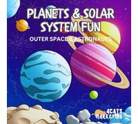 Planets & Solar System Fun - Coloring Book for Kids, Teens and Adults with Easy and Simple Designs for Relaxation