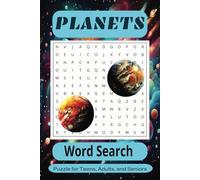 Planets Word Search Puzzle Book: Word Searches with Easy Print about Planets, Stars, Moon, Galaxy, and More | 6x9 inches, 110 pages | 50+ Puzzles ... Gift for any Occasions and Free Times