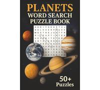 Planets Word Search Puzzle Book: Word Searches with Easy to Read Print about Planets, Moons, Stars, and More | 6x9 inches, 110 pages | 50+ Puzzles for Stargazers, Science Buffs, and Puzzle Fans