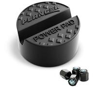 PLANGER® - Power Pad - Tampone in Gomma per cric con scanalatura - Antiscivolo Idraulico Auto - Adattatore Resistente