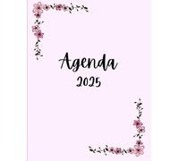PLANIFICADOR 2025, PLANIFICADOR SEMANAL Y MENSUAL, 8,5'X11', CUNIERTA FLEXIBLE, ENCUADERNADO CON ALAMBRE: AGENDA 2025, Una agenda motivadora y ... para lograr tus metas y sueños