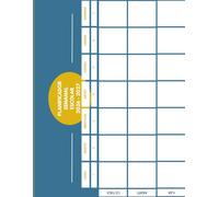 Planificador Agenda Escolar Semanal 3 personas con Fechas 2026 - 2027