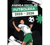 Planificador escolar futbolera 2025-2026 Semana vista: Agenda Escolar de Temática Futbolera 2025-2026 | deportistas o estudiantes de primaria | los Mejores Jugadores de Fútbol