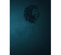 Planificador Lion: Planificador semanal y mensual sin fecha para productividad, gestión del tiempo y objetivos. Diario organizador.