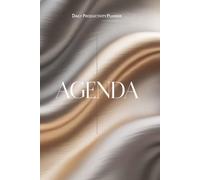 Planificateur non daté avec suivi des repas, des habitudes et de la routine - Agenda hebdomadaire et mensuel