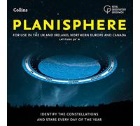 Planisphere: Latitude 50°N - for use in the UK and Ireland, Northern Europe and Canada [Lingua Inglese]: Latitude 50°N - for use in the UK and Ireland, Northern Europe, Northern USA and Canada