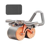 Plank Ab Roller Wheel per Core Trainer, per ruote addominali a rimbalzo automatico, supporto gomitiero addominale 4D, ruota addominale per fitness, addominali, con tappetino per ginocchio (1 pz)