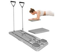Plank Trainer, set di riformatori per pilates e addominali | Strumento di allenamento con rimbalzo automatico ispessito gomito supporto pad per esercizi di muscoli della schiena