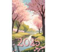 Planner 2025, 2026, 2027, 2028, 2029, 2030 Spring: 378-page Calendar for every day of the year, including every hour with extra montly and yearly page with Spring