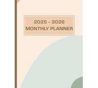 Planner 2025-2026, Weekly & Monthly Calendar Planner, January 2025 - December 2026, 8.5" x 11", Daily Agenda Book, College School Organizer Notebook for Student Teacher
