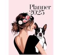 Planner 2025: Boston Terrier Mama Cover
