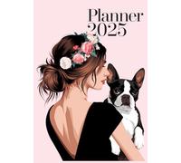 Planner 2025: Boston Terrier Mama Cover