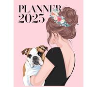 Planner 2025: English Bulldog Mama Cover