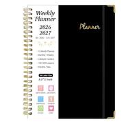 Planner 2026-2027 Academic - Monthly Weekly Calendar Notebook