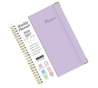 Planner 2026-2027- Taccuino mensile accademico settimanale da 28 * 21,5 cm