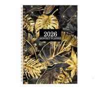 Planner 2026 - Agenda floreale con data - Calendario floreale per pianificazione settimanale con date, per scuola insegnante accademico studenti aula lavoro ufficio pianificazione riunioni