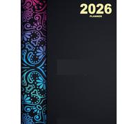 Planner 2026: Daily one page per day A4 ,12 months from January to December