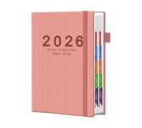 Planner 2026 - Key Tool for Organizing Daily Life and Productivity | A5 Planning Agenda Notebook + Yearly Tabs Work Record Diary | For To-Do List Goals Appointments Home School Offices Classroom Meēti