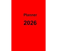 Planner 2026: Organise your daily life, set your goals and track your habits.
