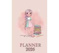 Planner 2026 para Mujer | 6x9” | Tapa Dura | Agenda Anual Femenina con Vision Board, Calendarios y Tracker de Hábitos