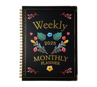 Planner - Agenda 2025 | Agenda settimanale | Agenda 2025 | Agenda 2025 con 71 pagine | Gestione del Accademico Planner Notebook a per studenti