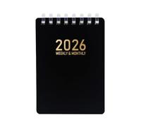 Planner - Agenda portatile, agenda personale portatile, mini blocco note professionale per la produttività, organizer per layout non datato, pratica cartella di lavoro tascabile per una