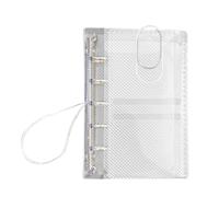 Planner Binder - PVC 9x12.5cm | M5 5Ring Notebook Shell Clear Document Cove