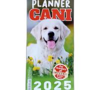 PLANNER CANI 2025 FORMATO 44X22 CM