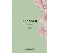 Planner Chrétien 2025 | Daté de janvier à décembre 2025 | Double page hebdomadaire et mensuelle | Avec Liste de Tâches, Notes et Recommandation |: Couleur vert sauge | Format A5
