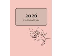 Planner de Bienestar y Gratitud 2026 con Habit Tracker y Diario de Gratitud: Agenda de bienestar con planificación mensual, semanal y seguimiento de hábitos