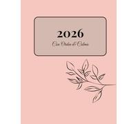 Planner de Bienestar y Gratitud 2026 con Habit Tracker y Diario de Gratitud: Agenda de bienestar con planificación mensual, semanal y seguimiento de hábitos