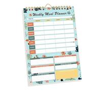 Planner Dei Pasti Settimanale | Agenda Dieta E Benessere Con Fogli Strappabili Per Donne | Vintage Alimentazione Sana Organizzatore Blocco Note Per Moglie Ragazzi Figlia Marito Amici Atleti Giovani Do