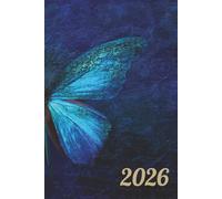 Planner for 2026: Journal, Diary, Notebook for year 2026| 6x9 inches, 80 pages | Beautiful Butterfly Design | Perfect for yourself, as a gift, or business | Keep all your notes in one place