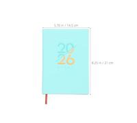 Planner Giornaliero 2026 Agenda Annuale Inglese, Quaderno Verde