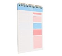 Planner Giornaliero A5 Note e Schede, Agenda Lavoro Organizzata | Carta e Ferro, Scrittura Fluida e Visione Ordinata, Formato Portatile per Studio e Attività Quotidiane