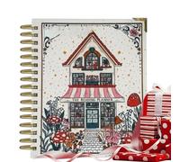 Planner Lettura Studente Notebook Monitoraggio Lettura Accessorio Diario con Funzione Notebook con Dettagli 8,27x5,9x0,79 pollici Attrezzature Scuola Prodotto Compatto per Famiglia Applicazione