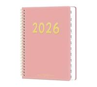 Planner mensile 2026 - Orario di 12 con rilegatura a | Planner settimanale e mensile per il 2026 - per Scuola Università Studenti Insegnanti Donne Famiglia
