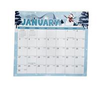 Planner Mensile Magnetico Cancellabile, A款节日卡通风格