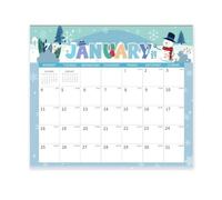 Planner Mensile Magnetico Cancellabile, B款节日卡通风格